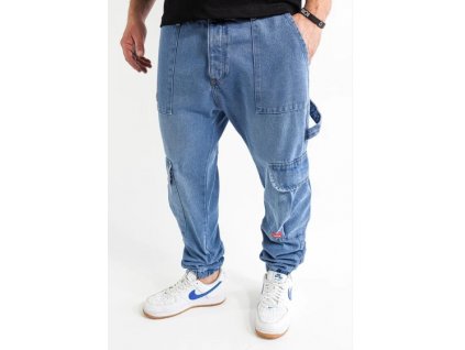 Pánské cargo jeans DADA Supreme Worker Blue (Velikost 30)