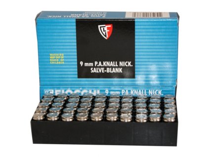 Startovací náboje 9mm pistole 50ks Fiocchi