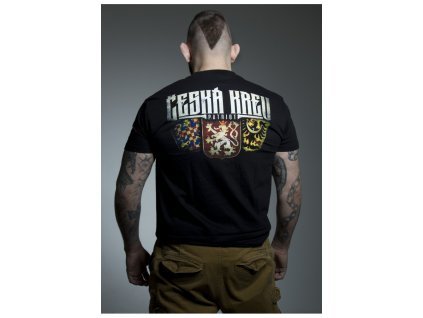 Pánské tričko Česká krev PATRIOT (Velikost XXL)