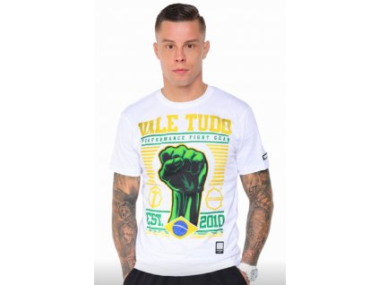 PÁNSKÉ TRIKO OCTAGON Vale Tudo white (Velikost XXL)