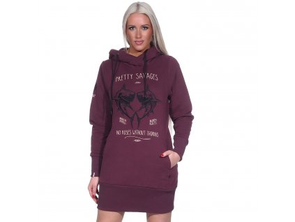 Yakuza premium dámská mikina GH 3235 weinrot (Velikost XS)