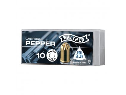 Náboj plynový revolverový cal.9 mm PEPPER 10 ks WALTHER