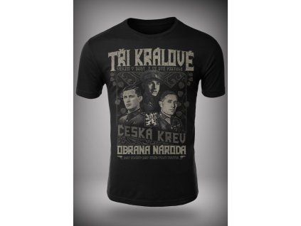 Pánské Triko Česká Krev Tři Králové (Velikost M)