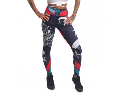 Dámské legíny Yakuza L.S.D. Slide 21147 multicolored (Velikost XS)