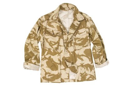 Blůza britská polní dl. rukávy DPM DESERT použitá