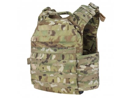 Vesta lehká CYCLONE MOLLE nosič plátů MULTICAM®  + Nůž Mikov Rybička stříbrná 130-NZn-1