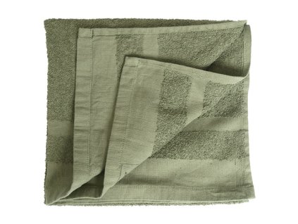 Ručník holandský froté ZELENÝ použitý