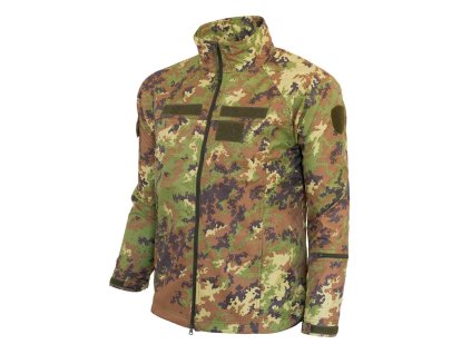 Bunda softshell ITALSKÁ originál VEGETATO WOODLAND (velikost 44)