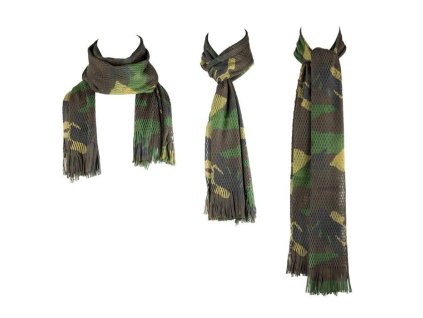 Šála BARACUDA multifunkční síťovaná ITALSKÝ WOODLAND