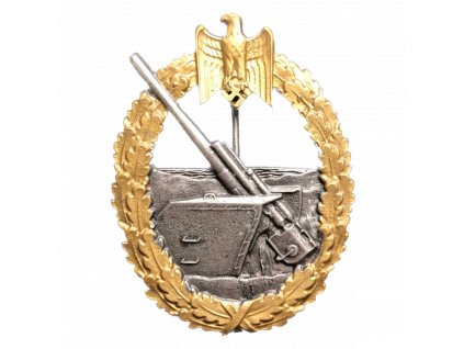 Pozadí obrázku „war badge of the coastal artillery“ bylo odstraněno