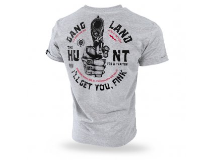 Dobermans Aggressive triko GANGLAND THE HUNT FOR A TRAITOR šedá TS287 (Velikost M)