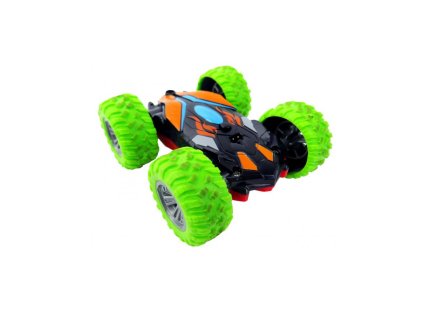 Siva RC oboustranné auto GreenWolve Stunt Car 4040 zelená