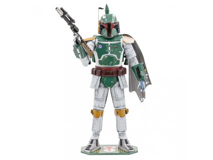 Metal Earth Luxusní ocelová stavebnice Star Wars Boba Fett  + Doprava zdarma na další nákup