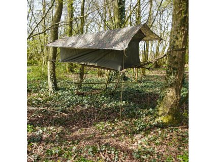 Síť houpací JUNGLE s moskytiérou DIGITAL WOODLAND  + Doprava zdarma na další nákup