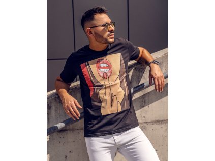 Pánské triko Bolf FCK U Black (Velikost M)