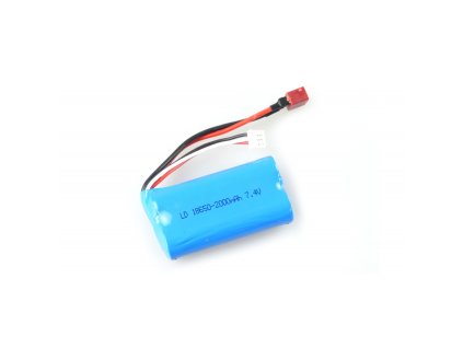 Amewi Aku Li-Ion 7,4V / 2000 mAh, 2 články, T-plug + servisní kabel pro modely Aut