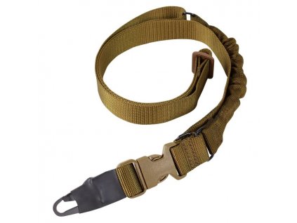 Popruh zbraňový VIPER BUNGEE jednobodový COYOTE BROWN