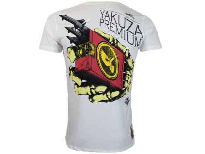 Pánské triko Yakuza Premium YPS 3515 white (Velikost 3XL)