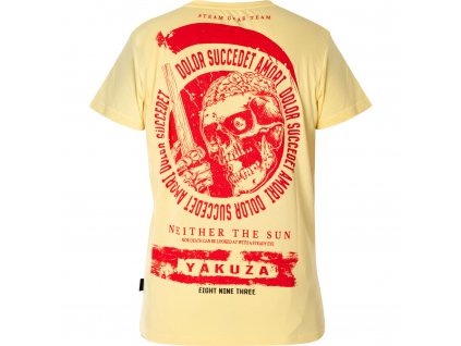 Pánské triko Yakuza Neither TSB 17037 pale banana (Velikost 4XL)