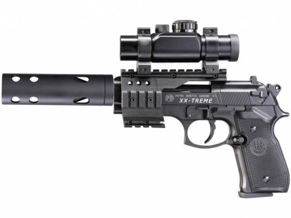 Vzduchová pistole Umarex Beretta XX-Treme 4,5mm  + Terče vzduchovkové Venox 14x14 100ks