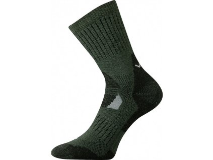 Ponožky STABIL CLIMAYARN merino vlna ZELENÉ (velikost 35-38)