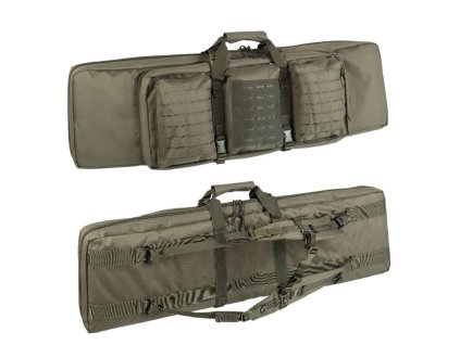 Taška na dvě pušky LASER MODULAR s popruhy na záda ZELENÁ  + Doprava zdarma na další nákup