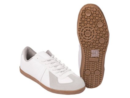 Boty sportovní halové BW styl BÍLÉ (velikost 38)