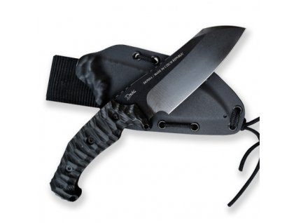 Nůž ARES III Radim Dachs, Black Kydex N690