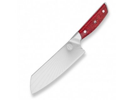Kuchařský nůž Santoku Dellinger Sandvik Red Northern Sun  + Sleva 100,- Kč při použití kódu "DELI100"