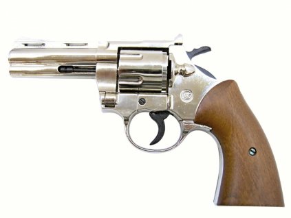 Plynový revolver Bruni Magnum 380 Python chrom cal.9mm