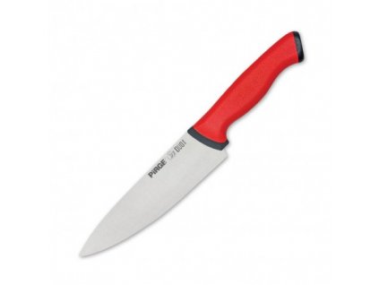 Řeznický nůž Chef 190 mm - červený, Pirge DUO Butcher