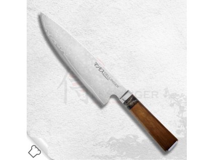 Nůž šéfkuchaře Chef 230mm Dellinger Manmosu - Professional Damascus  + Sleva 250,- Kč při použití kódu "DELI250"