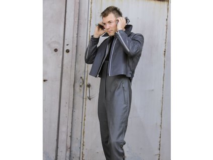 Kalhoty BW U-BOOT kožené ŠEDÉ použité