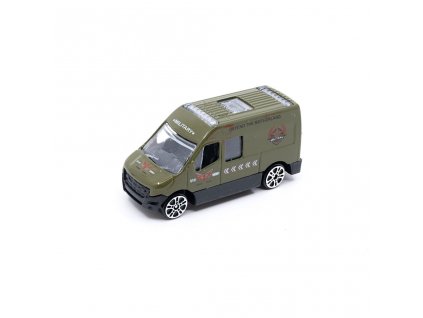 Model DODÁVKA VOJENSKÉ POLICIE hračka ZELENÁ