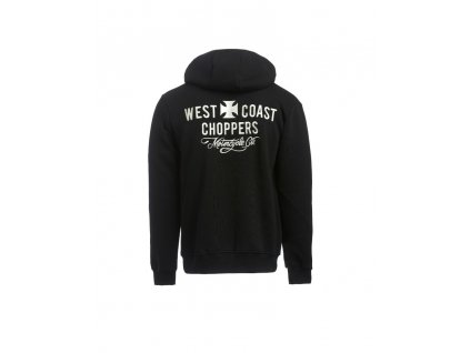 West Coast Choppers mikina s kapucí na zip - Motorcycle zip hoody WCC  + Doprava zdarma na další nákup