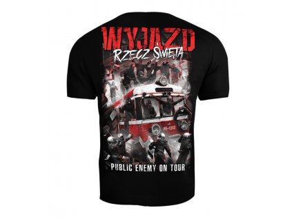 Triko Public Enemy Wyjazd Rzecz Święta (Velikost M)