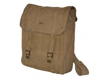 Velká polní britský typ M37 s popruhem přes rameno použitá