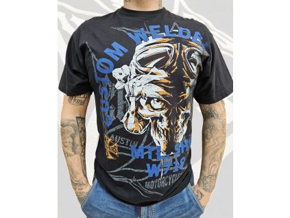 Pánské triko West Coast Choppers Custom (Velikost S)