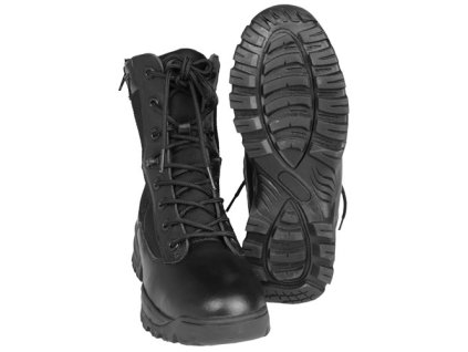Boty TACTICAL s dvěma YKK zipy ČERNÉ vel.US (velikost 6)