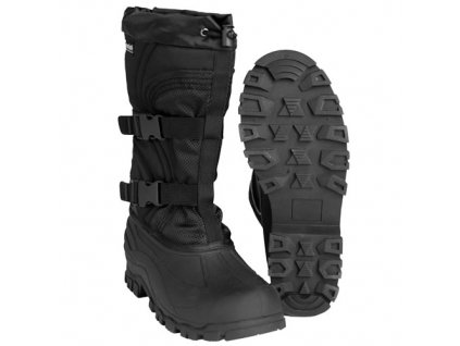 Boty SNOW ARCTIC ČERNÉ + Impregnace HYDROFOBIC ACTIVE OUTDOOR v tubě 75ml