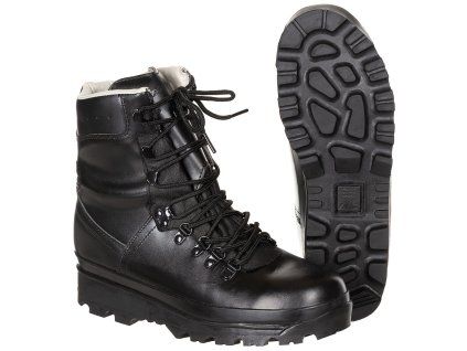 Boty BW horské ČERNÉ (velikost 250)