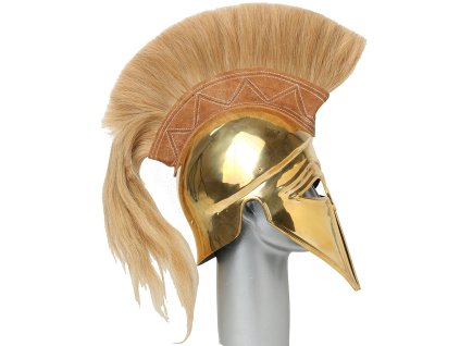 Korintská přilba s chocholem