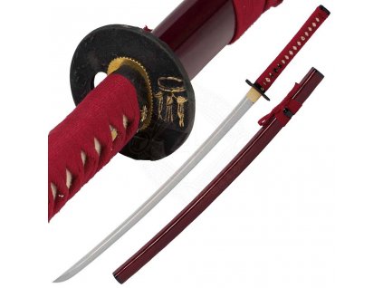 Ostrá katana John Lee Nôh, samurajský meč s motivem divadla Nó
