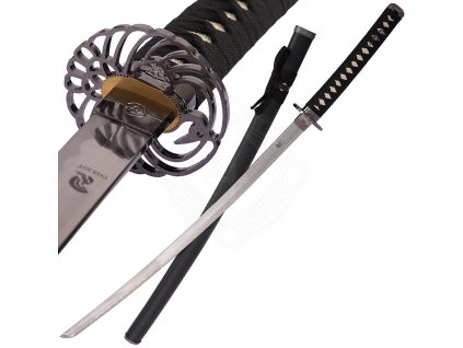 Katana Jeřáb s černou pochvou