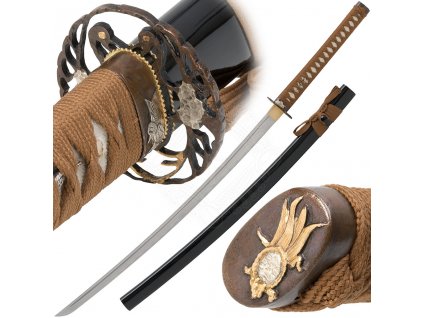Ostrá samurajská katana Tsuru