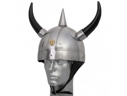 Fantasy vikingská helma s odnímatelnými rohy - Outlet