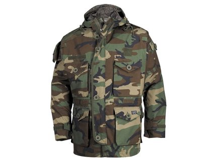 Bunda COMMANDO SMOCK WOODLAND (velikost L)
