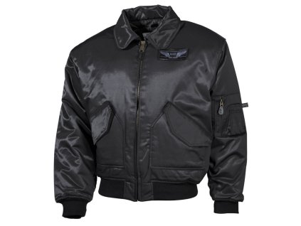 Bunda CWU pevný materiál ČERNÁ (velikost 3XL)