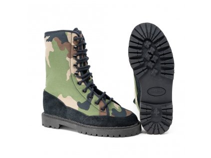 Boty plátěné invazky SK SPECIAL maskované vz.97 (velikost 25)