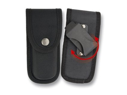 Pouzdro otočné opaskové na nůž ČERNÉ